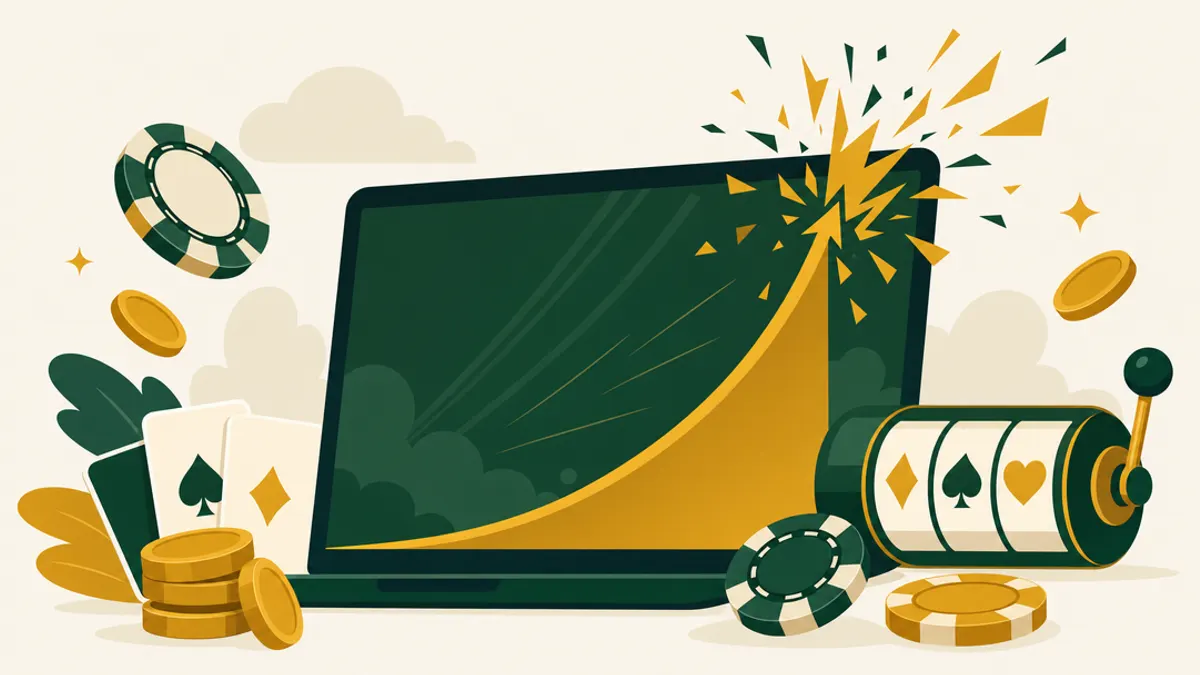 Crash hry v online casinech – ilustrace